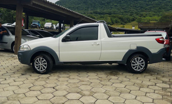 Fiat Strada Working HARD 1.4 Fire Flex 8V CS 2017 Flex-0