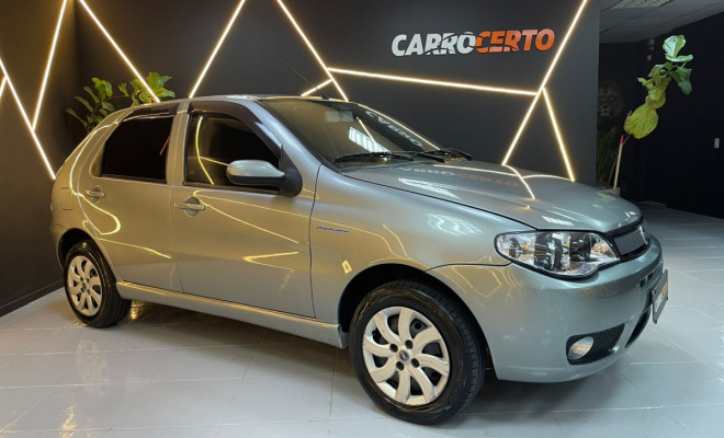 Fiat Palio Celebration 1.0  2008 Flex ÓTIMO PARA DIA A DIA COMPLETO-0