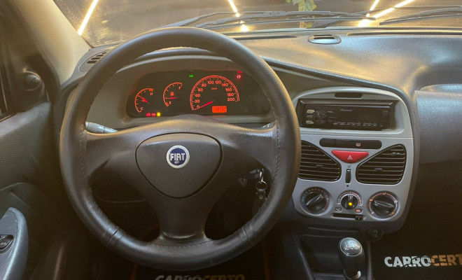 Fiat Palio Celebration 1.0  2008 Flex ÓTIMO PARA DIA A DIA COMPLETO-5