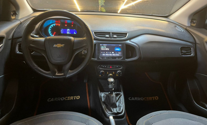 GM - Chevrolet ONIX HATCH LT 1.0 Mec. 2014  OPORTUNIDADE 100% FINANCIADO-4