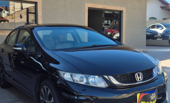 Honda Civic Sedan LXS 1.8/1.8 Flex 16V Aut. 4p 2015 Flex-0