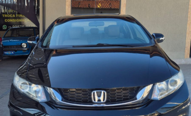 Honda Civic Sedan LXS 1.8/1.8 Flex 16V Aut. 4p 2015 Flex-1