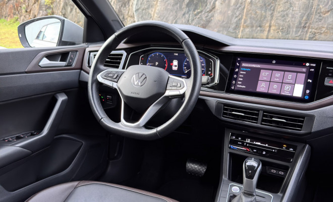 VW - VolksWagen VIRTUS Highline 200 TSI 1.0 Flex 12V Aut 2024 Flex-12