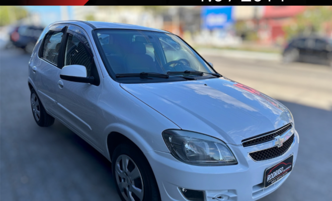 GM - Chevrolet Celta Spirit/ LT 1.0 MPFI 8V FlexP. 5p 2014 Flex-0