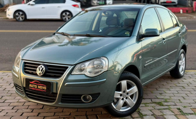 VW - VolksWagen Polo Sed. COMFORT. 1.6 Mi Tot. Flex 8v 2009 Flex-0