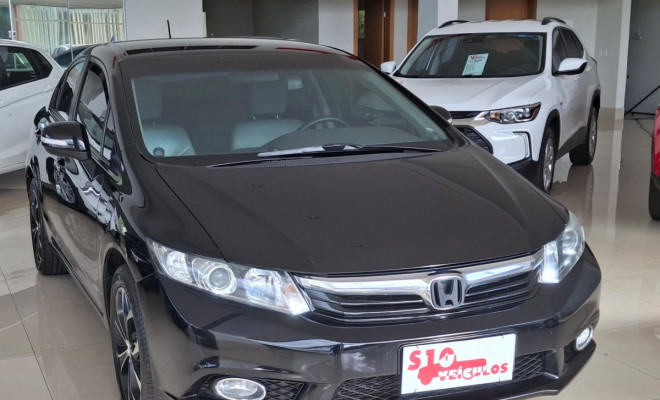 Honda Civic Sed. LXL/ LXL SE 1.8 Flex 16V Aut. 2012 Flex-1