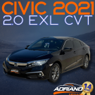 Civic EXL 2.0 Aut. 2021 | Elegância, conforto e tecnologia que impressionam-20