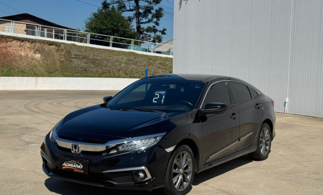 Civic EXL 2.0 Aut. 2021 | Elegância, conforto e tecnologia que impressionam