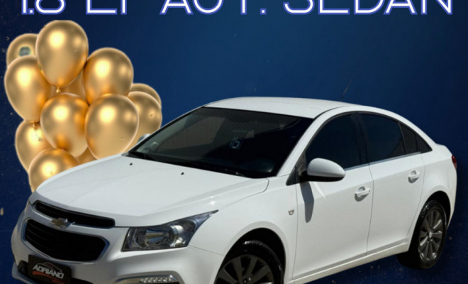 Cruze LT 1.8 Aut. 2016 — conforto, estilo e procedência em um só carro-16