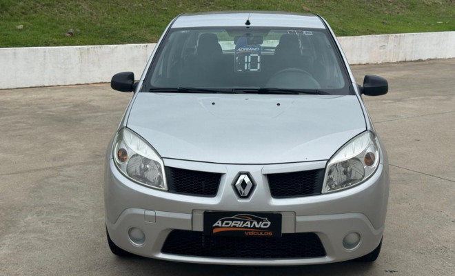 SANDERO AUTHENTIQUE 1.0 2010 | ESPAÇO, ECONOMIA E UM DOS MELHORES CUSTO‑BENEFÍCIOS DA CATEGORIA!-0