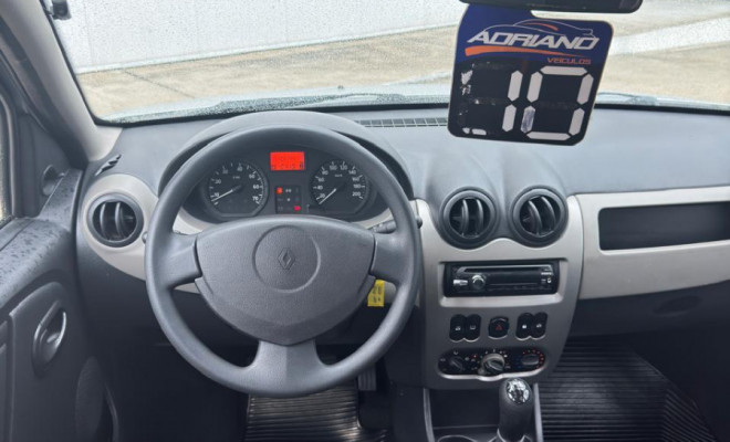 SANDERO AUTHENTIQUE 1.0 2010 | ESPAÇO, ECONOMIA E UM DOS MELHORES CUSTO‑BENEFÍCIOS DA CATEGORIA!-8