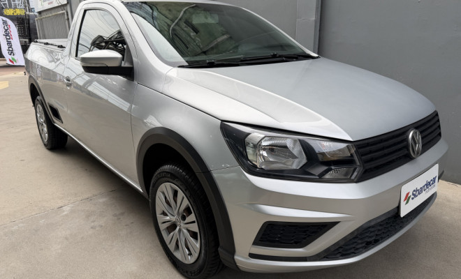 VW - VolksWagen Saveiro Trendline 1.6 T.Flex 8V 2020 Flex-2