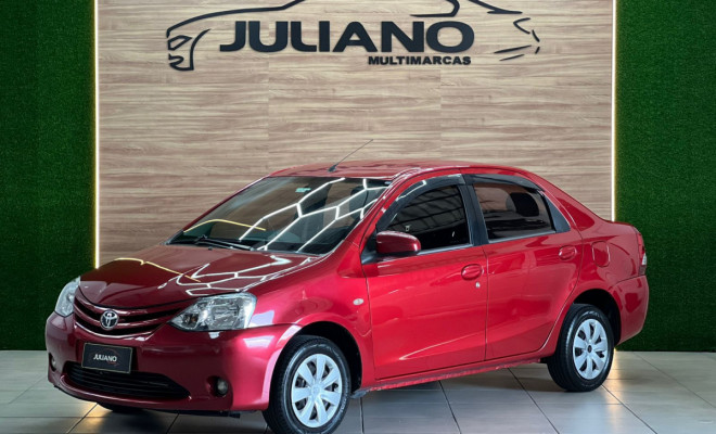 Toyota ETIOS XS Sedan1.5 Flex 16V 4p Mec. 2016 Flex-0