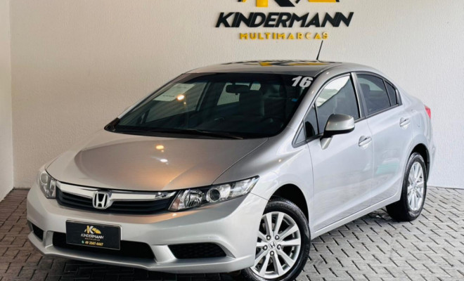 Honda Civic Sedan LXS 1.8/1.8 Flex 16V Mec. 4p 2016 Flex-1