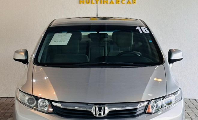 Honda Civic Sedan LXS 1.8/1.8 Flex 16V Mec. 4p 2016 Flex-0