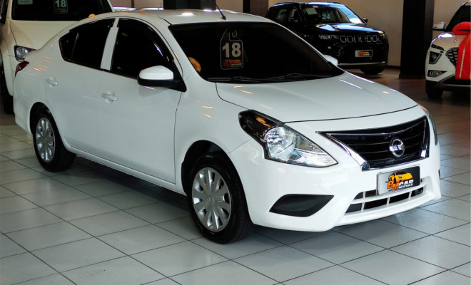 Nissan VERSA S 1.6 16V FlexStart 4p Mec. 2018 Flex