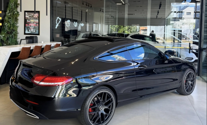 Mercedes-Benz C-180 CGI Coupe Avant. 1.6 TB 16V Aut. 2018 Gasolina-0