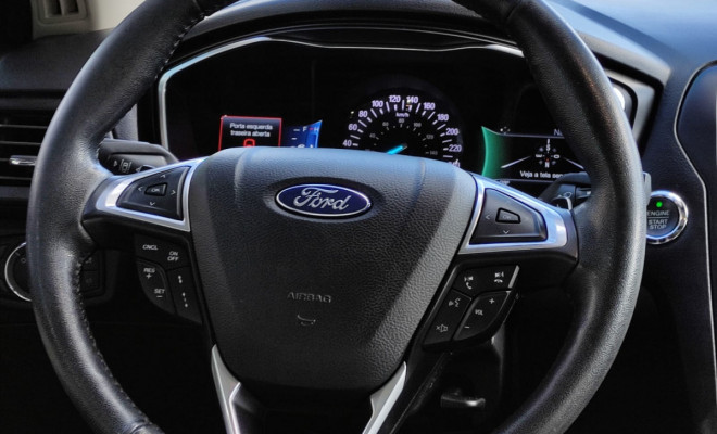 Ford Fusion Titanium 2.0 GTDI Eco. Awd Aut. 2017 Flex-9