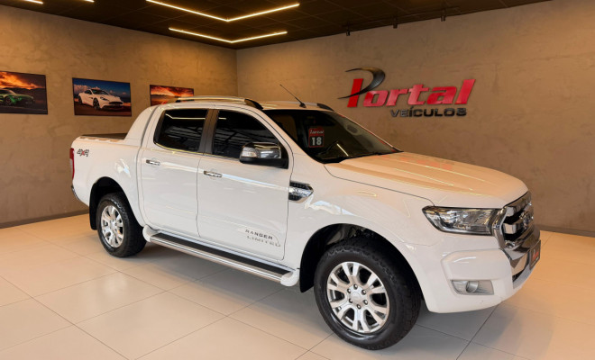 Ford Ranger Limited 3.2 4x4 CD Diesel Aut. 2018 Diesel C/IPVA 2026 PAGO-0