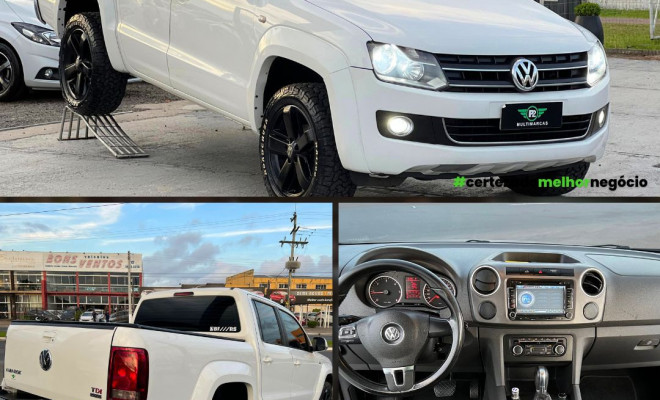 VW - VolksWagen AMAROK High.CD 2.0 16V TDI 4x4 Dies. Aut 2012 Diesel