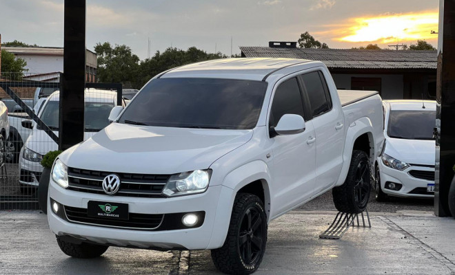 VW - VolksWagen AMAROK High.CD 2.0 16V TDI 4x4 Dies. Aut 2012 Diesel-0