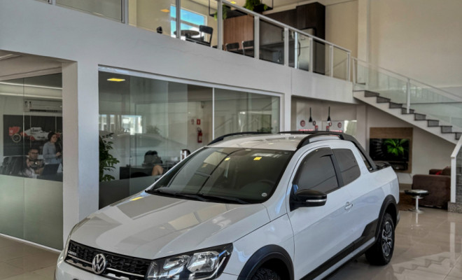 VW - VolksWagen Saveiro CROSS 1.6 T.Flex 16V CD 2019 Flex