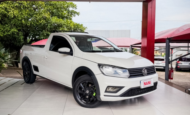 VW - VolksWagen Saveiro Trendline 1.6 T.Flex 8V 2020 Flex-1