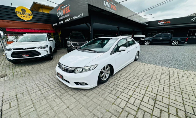 Honda Civic Sedan EXS 1.8/1.8 Flex 16V Aut. 4p 2013 Flex-1