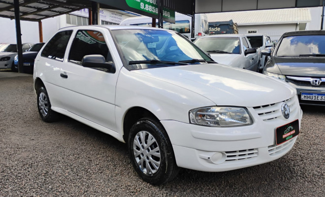 VW - VolksWagen Gol ECOMOTION 1.0 Mi Total Flex 8V 2p 2014 Flex-0