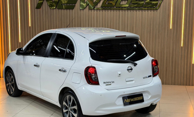 Nissan MARCH SL 1.6 16V FlexStart 5p Aut. 2017 Flex-4