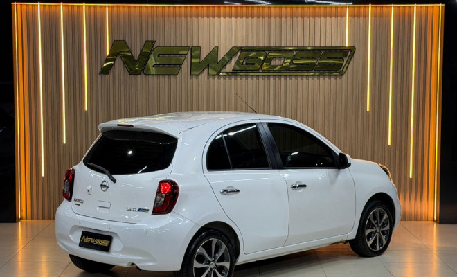 Nissan MARCH SL 1.6 16V FlexStart 5p Aut. 2017 Flex-0