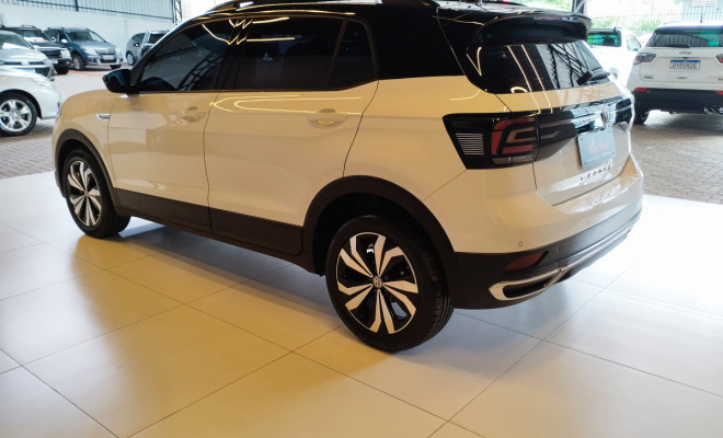 VW - VolksWagen T-Cross Comfor. 200 TSI 1.0 Flex 5p Aut. 2021 Flex C/TETO PANORAMICO E IPVA 2026 PAGO-4