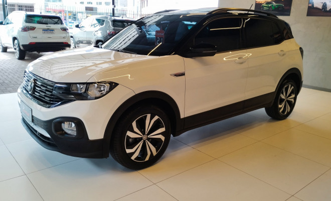 VW - VolksWagen T-Cross Comfor. 200 TSI 1.0 Flex 5p Aut. 2021 Flex C/TETO PANORAMICO E IPVA 2026 PAGO-2