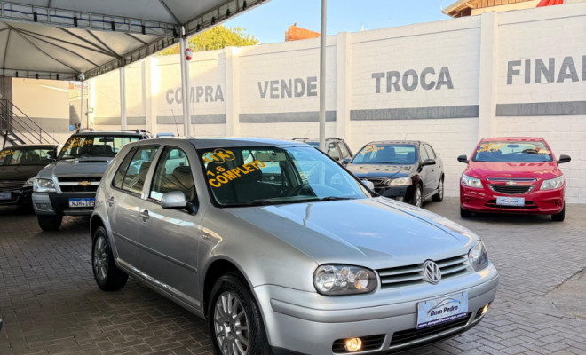 VW - VolksWagen Golf 1.6Mi/ 1.6Mi Gener./Black & Silver 2003 Gasolina-0