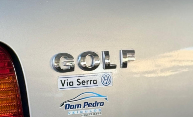 VW - VolksWagen Golf 1.6Mi/ 1.6Mi Gener./Black & Silver 2003 Gasolina-6