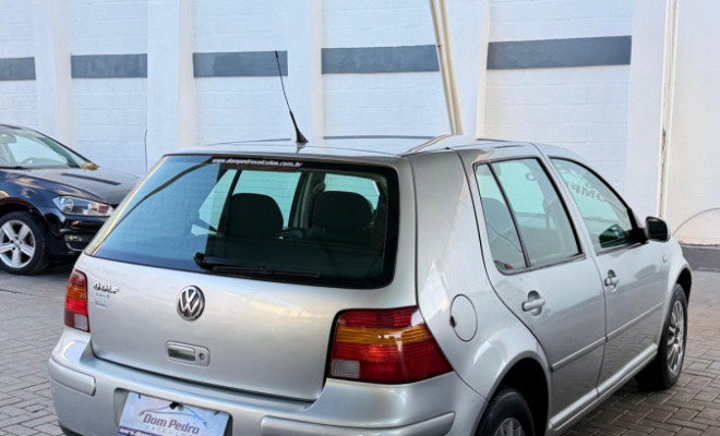 VW - VolksWagen Golf 1.6Mi/ 1.6Mi Gener./Black & Silver 2003 Gasolina-4