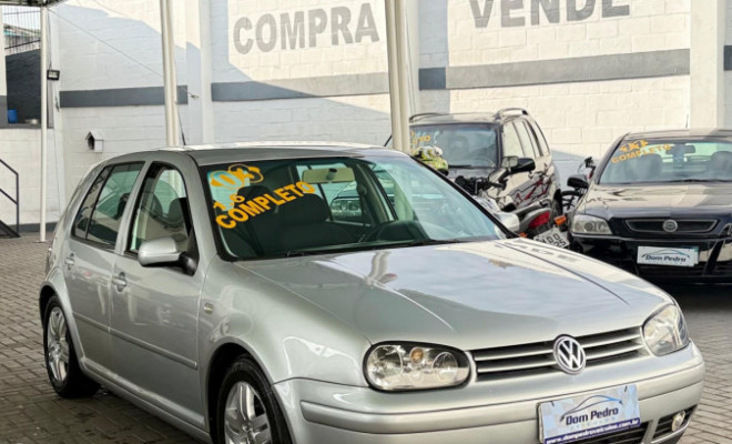 VW - VolksWagen Golf 1.6Mi/ 1.6Mi Gener./Black & Silver 2003 Gasolina-0