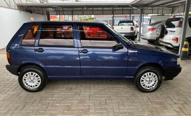 Fiat Uno Mille/ Mille EX/ Smart 4p 1999 Gasolina-3