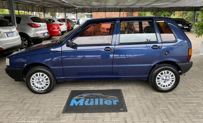 Fiat Uno Mille/ Mille EX/ Smart 4p 1999 Gasolina-0