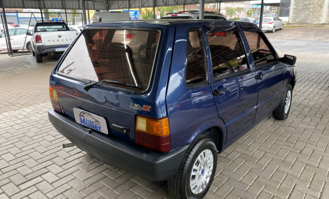 Fiat Uno Mille/ Mille EX/ Smart 4p 1999 Gasolina-2