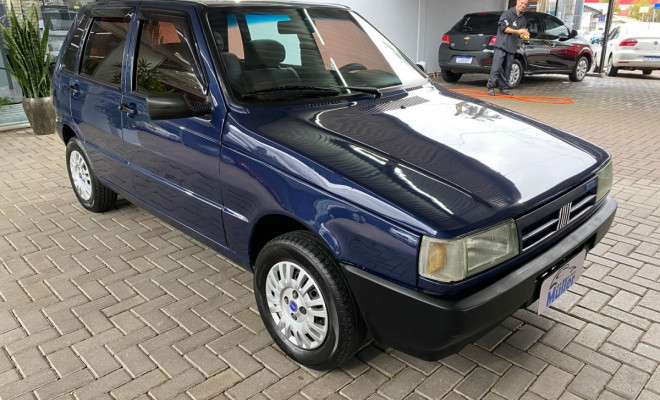 Fiat Uno Mille/ Mille EX/ Smart 4p 1999 Gasolina-6