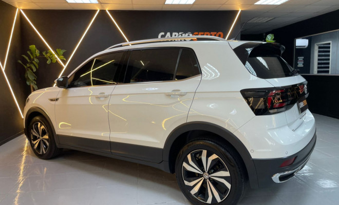 VW - VolksWagen T-Cross Hig. 250 TSI 1.4  Aut 2021 Flex  C/TETO SOLAR-2