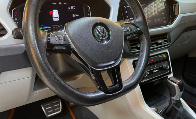 VW - VolksWagen T-Cross Hig. 250 TSI 1.4  Aut 2021 Flex  C/TETO SOLAR-8