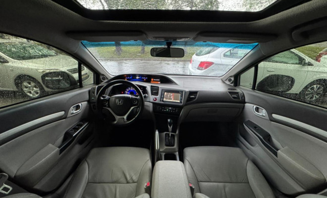 Honda Civic Sedan EXS 1.8/1.8 Flex 16V Aut. 4p 2013 Flex-5