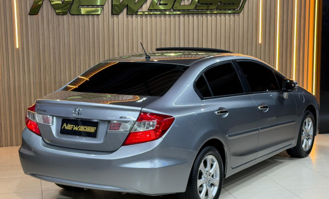 Honda Civic Sedan EXS 1.8/1.8 Flex 16V Aut. 4p 2013 Flex-4