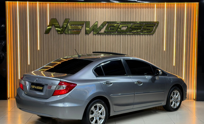 Honda Civic Sedan EXS 1.8/1.8 Flex 16V Aut. 4p 2013 Flex-0