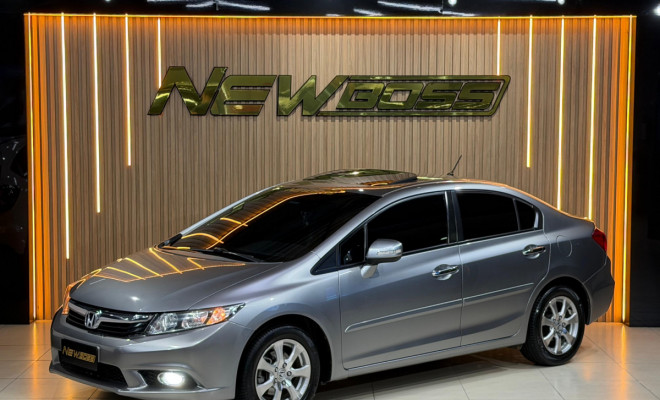 Honda Civic Sedan EXS 1.8/1.8 Flex 16V Aut. 4p 2013 Flex-1