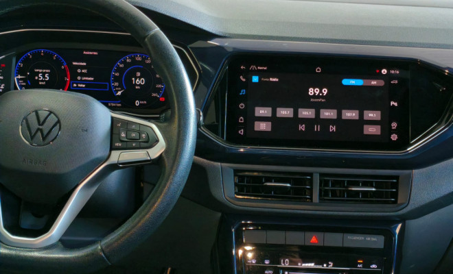 VW - VolksWagen T-Cross Comfor. 200 TSI 1.0 Flex 5p Aut. 2022 Flex-9