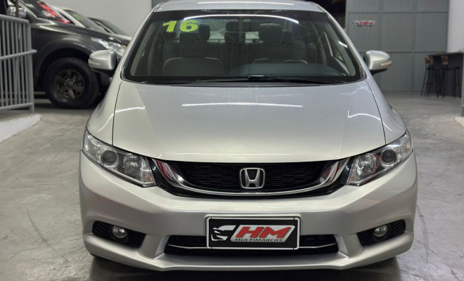 Honda Civic Sedan LXR 2.0 Flexone 16V Aut. 4p 2016 Flex-13