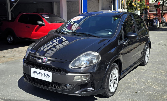 Fiat Punto BlackMotion 1.8 Flex Dualogic 2014 | Completo | Guarujá-1